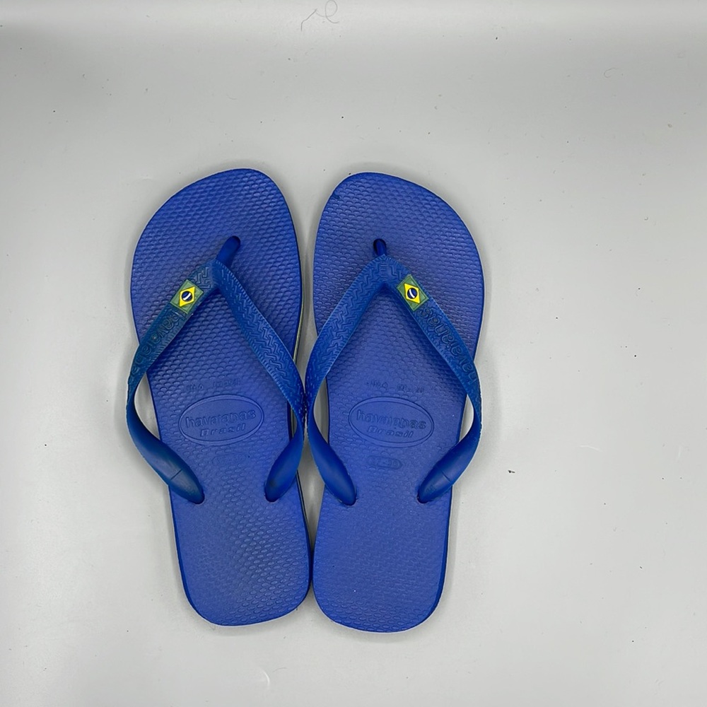 Havaianas Sz 6 Chinelo Brasil Azul